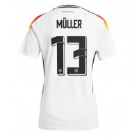 Camiseta Alemania Thomas Muller #13 Primera Equipación Replica Eurocopa 2024 mangas cortas